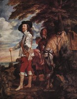 Koning Karel I op jacht, van Dyck, 1635) / Bron: Anthony van Dyck, Wikimedia Commons (Publiek domein)