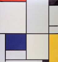 Tableau 1 / Bron: Piet Mondrian, Wikimedia Commons (Publiek domein)