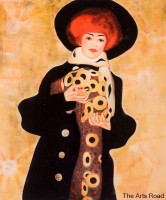 Vrouw met zwarte hoed / Bron: Egon Schiele