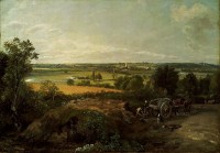 Stour Valley and the church of Dedham (1815) / Bron: John Constable, Wikimedia Commons (Publiek domein)
