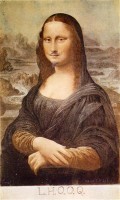 Marcel Duchamp, Mona Lisa met snor (1919) / Bron: Marcel Duchamp
