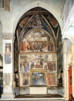 Dominico Ghirlandio, fresco Tornabuonikapel Florence