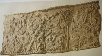 De strijd tussen de Daciërs en de Romeinen / Bron: Apollodorus of Damascus, Wikimedia Commons (Publiek domein)