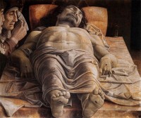Andrea Mantegna, Bewening van de dode Christus / Bron: Andrea Mantegna, Wikimedia Commons (Publiek domein)