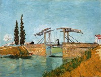 Brug van Langlois (1888) / Bron: Vincent van Gogh, Wikimedia Commons (Publiek domein)