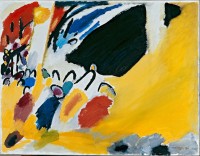 Kandinsky, Impressie III (Concert) (1910) / Bron: Wassily Kandinsky, Wikimedia Commons (Publiek domein)