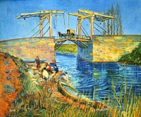 Van Gogh, De brug bij Langlois (1888)