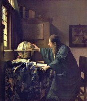 De astronoom / Bron: Johannes Vermeer, Wikimedia Commons (Publiek domein)