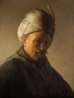 Rembrandt, Tronie van een oude man met tulband 1627-1628) / Bron: Rembrandt, Wikimedia Commons (Publiek domein)