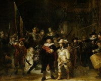 De nachtwacht (1642) / Bron: Rembrandt, Wikimedia Commons (Publiek domein)