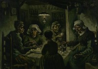 Van Gogh, De aardappeleters (1885)