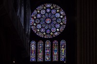 Glas-in-lood ramen Chartres / Bron: Gincko, Pixabay