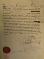 Transportbrief van een matroos / Bron: Nationaal archief