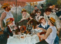 <I>Lunch van de roeiers</I>, 1881 / Bron: Pierre-A, Wikimedia Commons (Publiek domein)