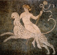  Dionysus, de god van emotie, wijn en plezier / Bron: Yann Forget, Wikimedia Commons (Publiek domein)