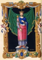 Lodewijk VII / Bron: Publiek domein, Wikimedia Commons (PD)