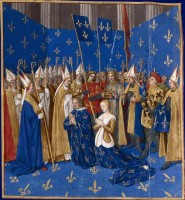 Kroning Lodewijk VIII en Blanca / Bron: Publiek domein, Wikimedia Commons (PD)