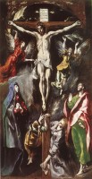 De kruisiging / Bron: El Greco, Wikimedia Commons (Publiek domein)