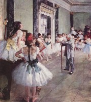 De dansklas / Bron: Edgar Degas, Wikimedia Commons (Publiek domein)