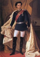 Ludwig II / Bron: Ferdinand von Piloty (1828 1895), Wikimedia Commons (Publiek domein)