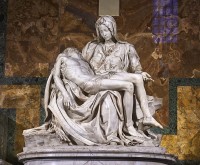 Pietà van Michelangelo / Bron: Juan M Romero, Wikimedia Commons (CC BY-SA-4.0)