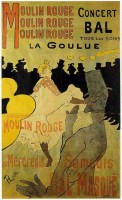 Henri Toulouse Lautrec - 'Moulin Rouge, La Goulue', 1891 / Bron: Henri de Toulouse-Lautrec, Wikimedia Commons (Publiek domein)