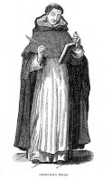 Dominicaner monnik / Bron: F. A. Gasquet, Wikimedia Commons (Publiek domein)