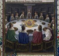 Ridders van de ronde tafel / Bron: Publiek domein, Wikimedia Commons (PD)