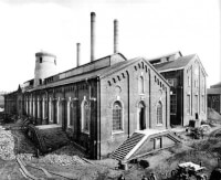 gasfabriek, Moskou 1912 / Bron: P. P. Pavlov print house, Wikimedia Commons (Publiek domein)